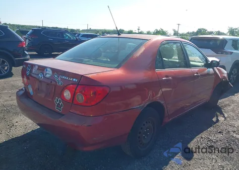 2007 Toyota Corolla Le z USA, uszkodzony, nr VIN 2T1BR32E87C853707